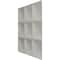 Ekena Millwork 19 5/8in. W x 19 5/8in. H Classic EnduraWall Decorative 3D Wall Panel Covers 2.67 Sq. Ft. WP20X20CLDRU - alternate 5